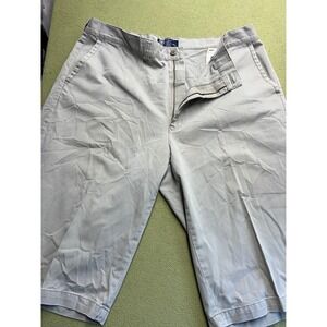 Polo Ralph‎ Lauren men's clamdigger khaki shorts 40 Bermuda preppy beachcore